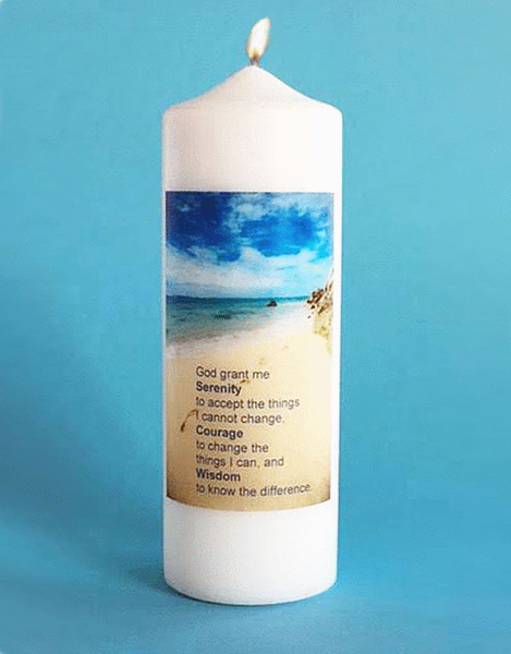 INSPIRATIONAL AND RELIGIOUS CANDLES