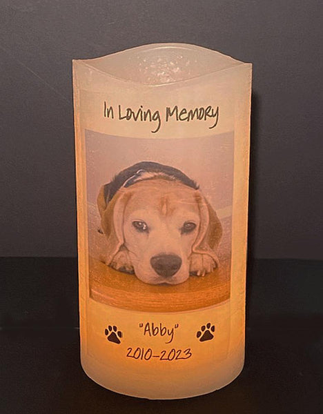 MEMORIAL CANDLES- LOVED ONE OR PET